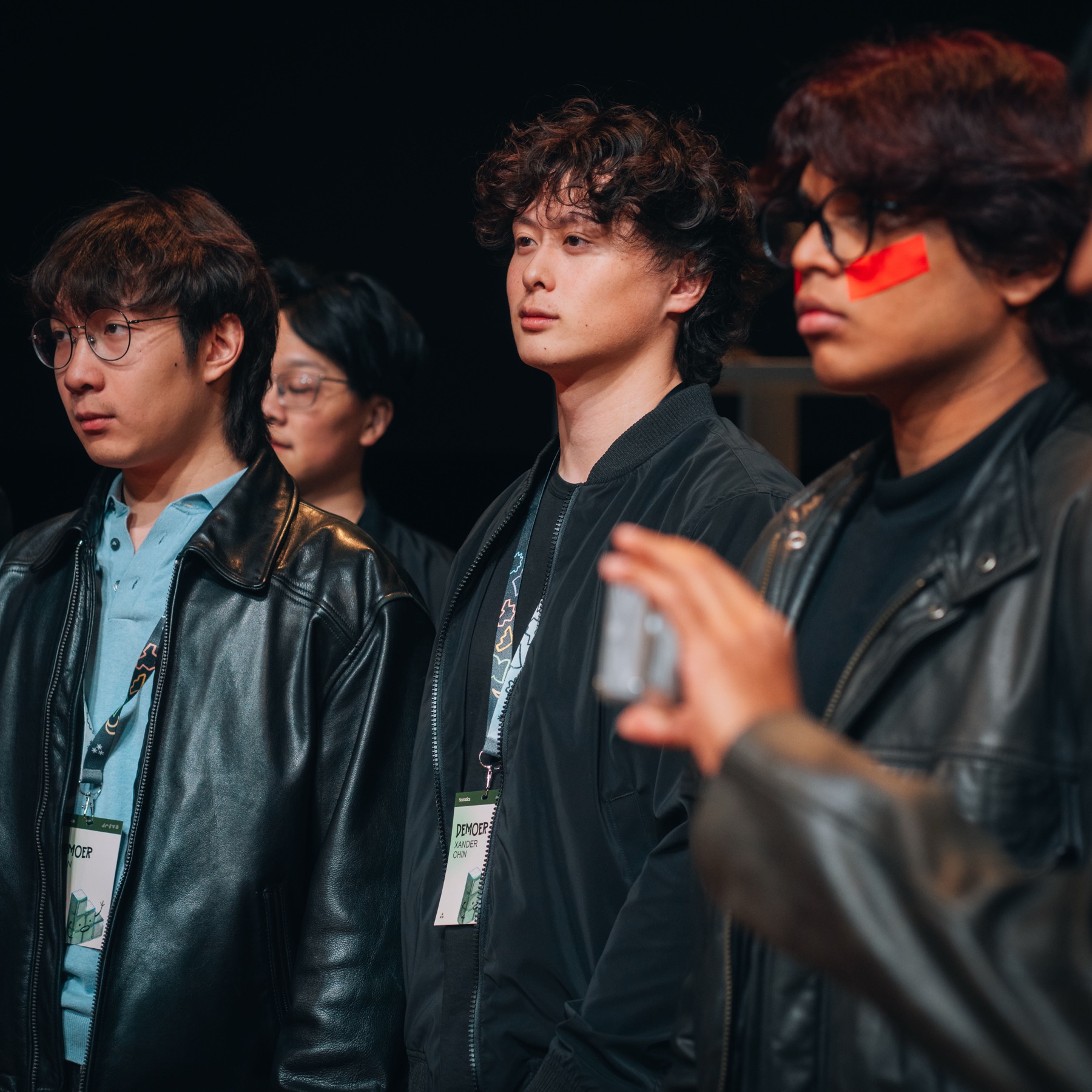 Symposium attendee portrait