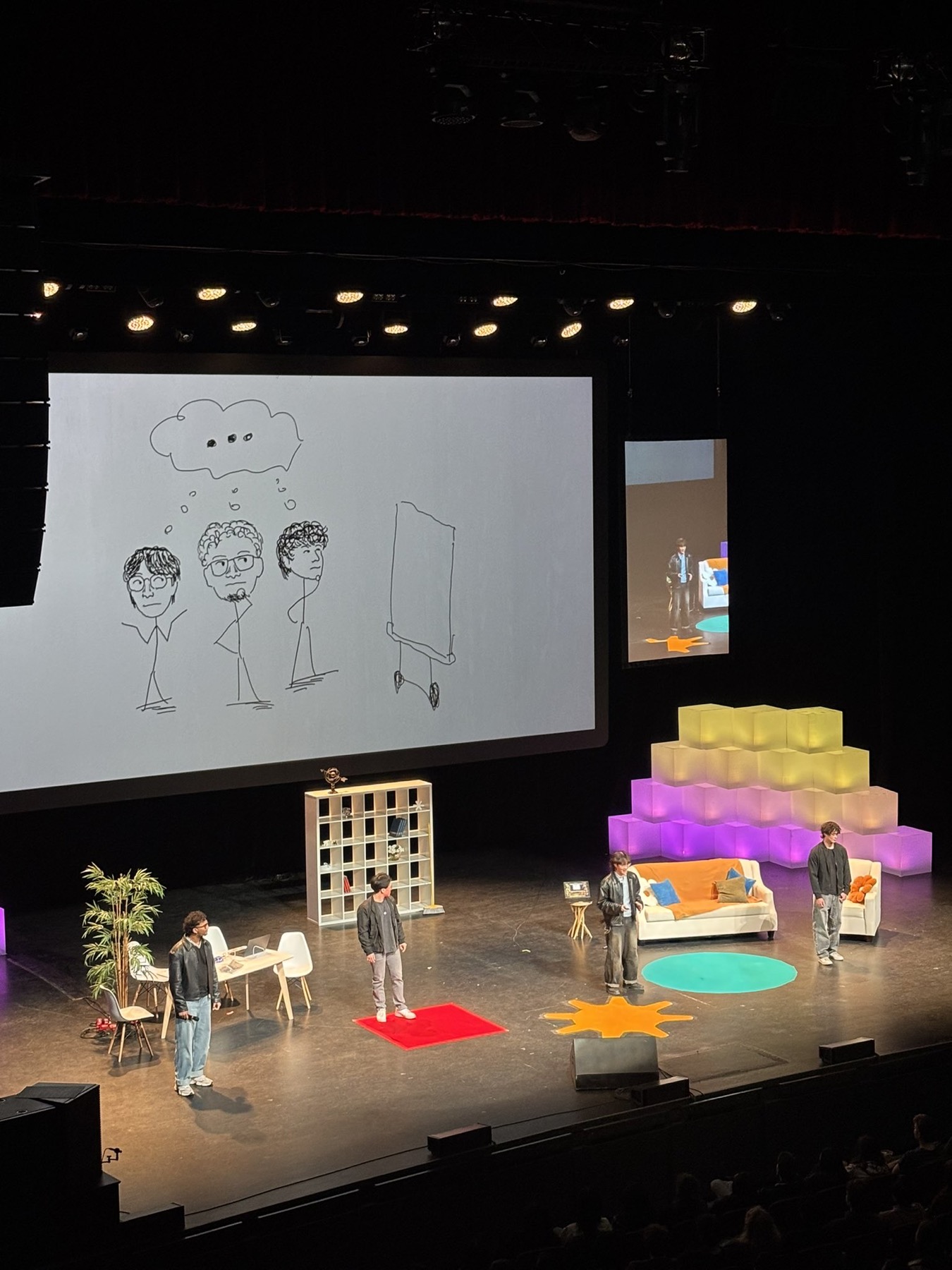 Symposium stage presentation detail