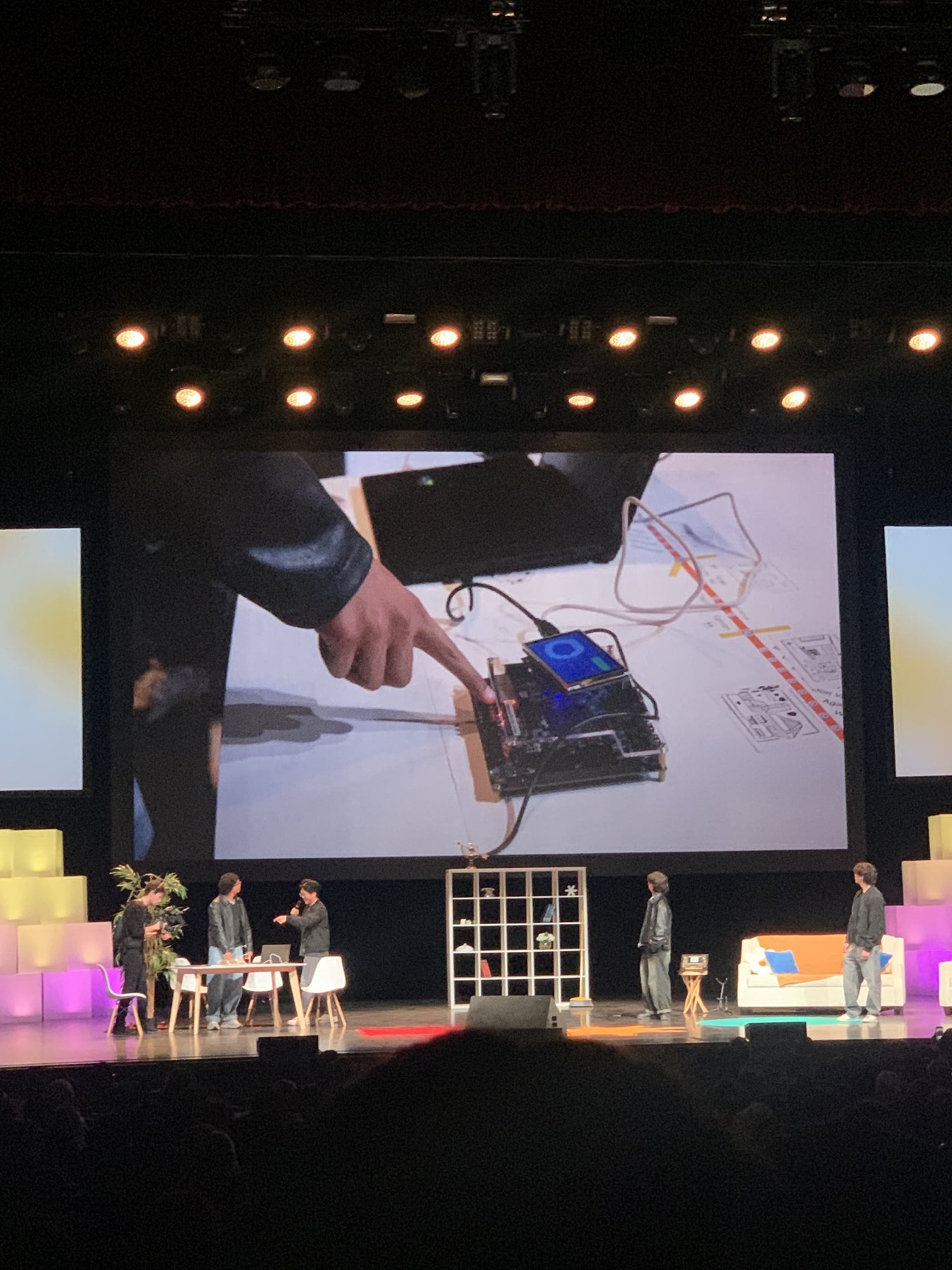 Symposium stage speaker