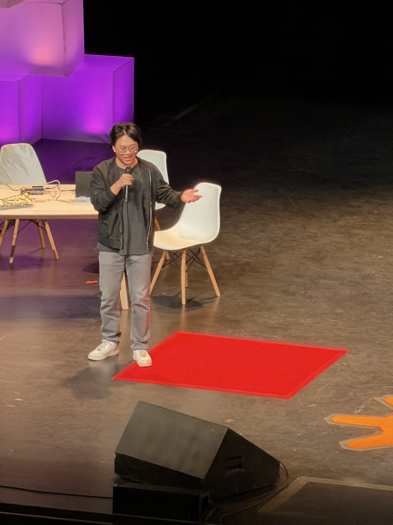 Symposium event audience